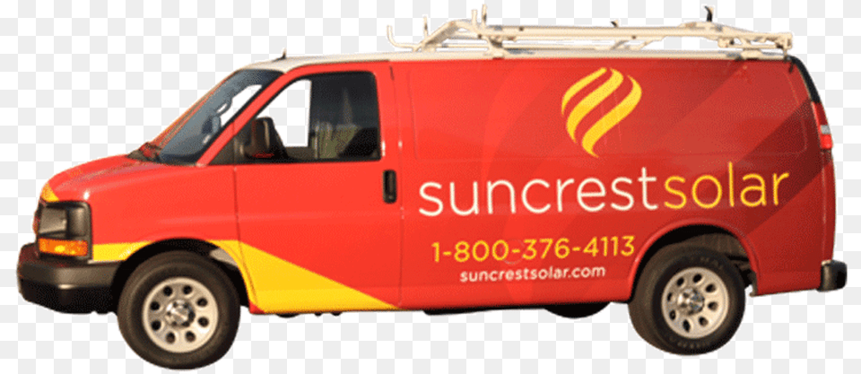 Chevy Van Wrap 3m Vehicle Wrap For Suncrest Solar Fleet Compact Van, Transportation, Car, Machine, Wheel Png