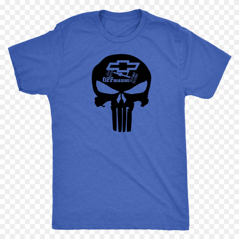 Chevyoffroading Punisher Skull, Clothing, T-shirt, Shirt Free Transparent Png