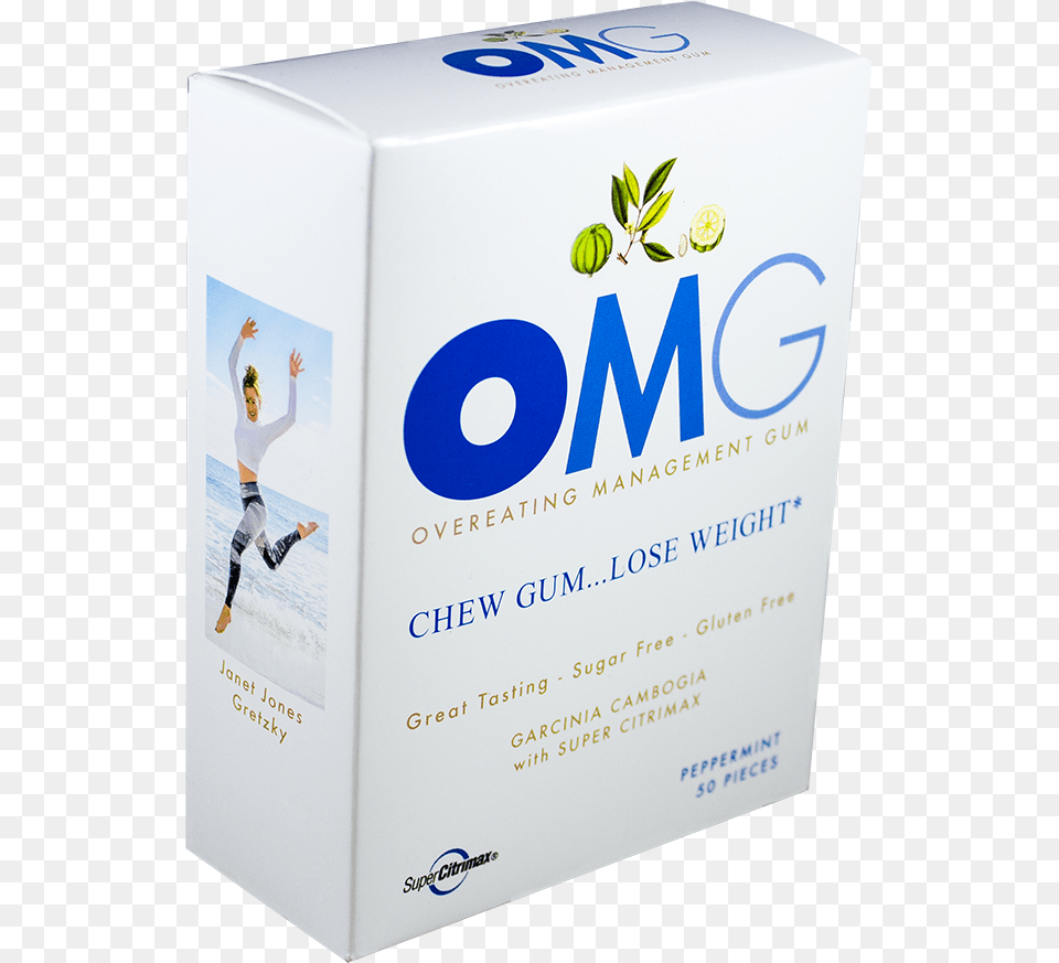 Chew Gum Lose Weight Box, Herbal, Herbs, Person, Plant Png Image