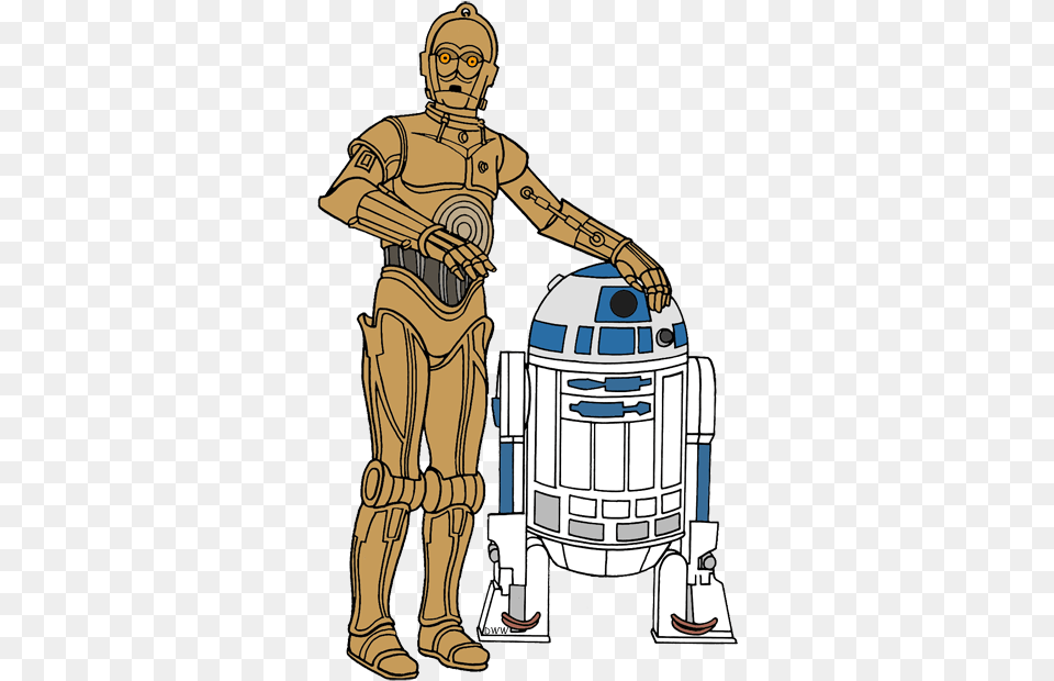 Chewbacca Clipart C3po R2d2 Star Wars C3po Drawing, Adult, Male, Man, Person Free Transparent Png