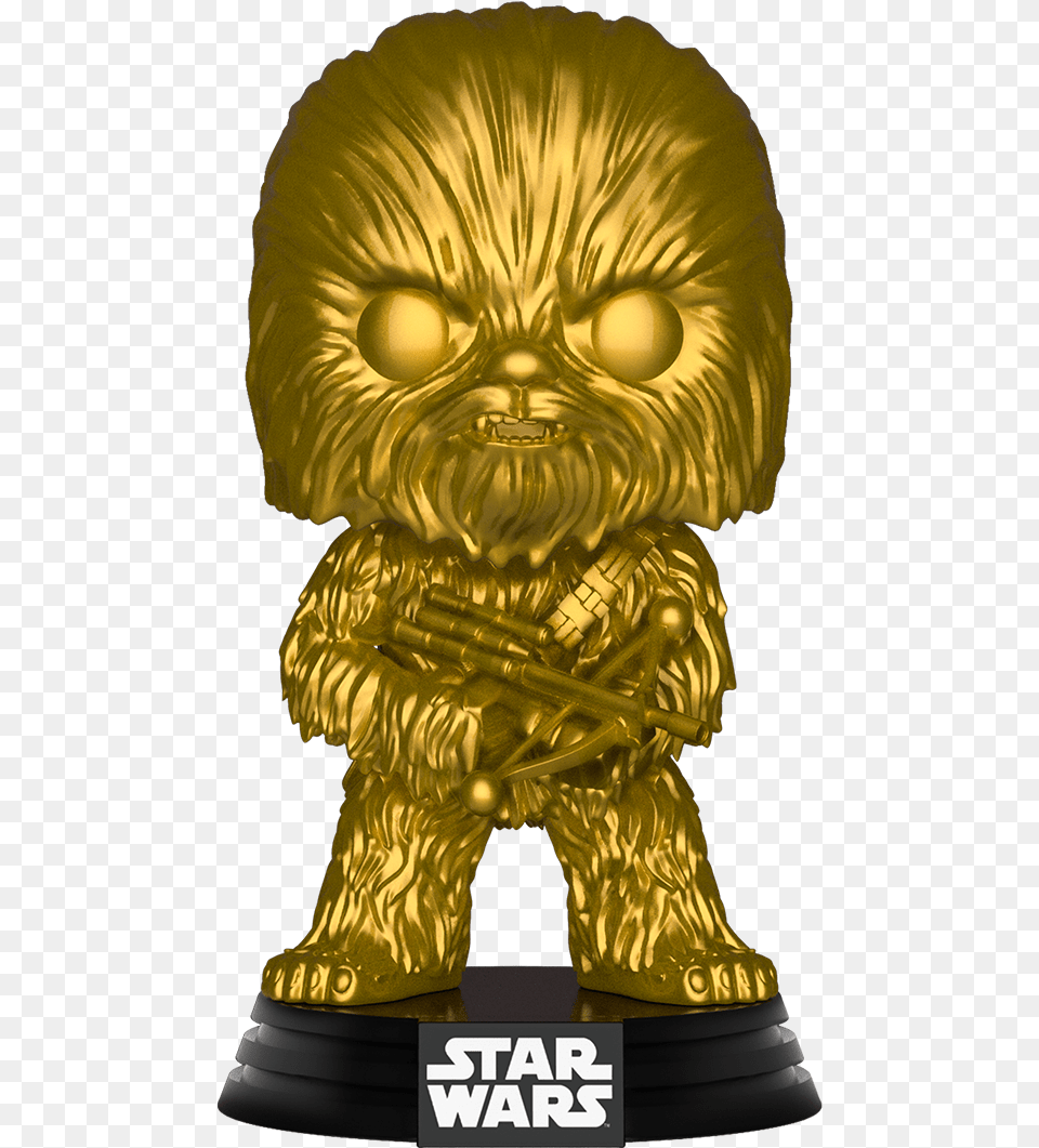 Chewbacca Gold Chewbacca Funko Pop, Baby, Person, Trophy, Bronze Free Transparent Png