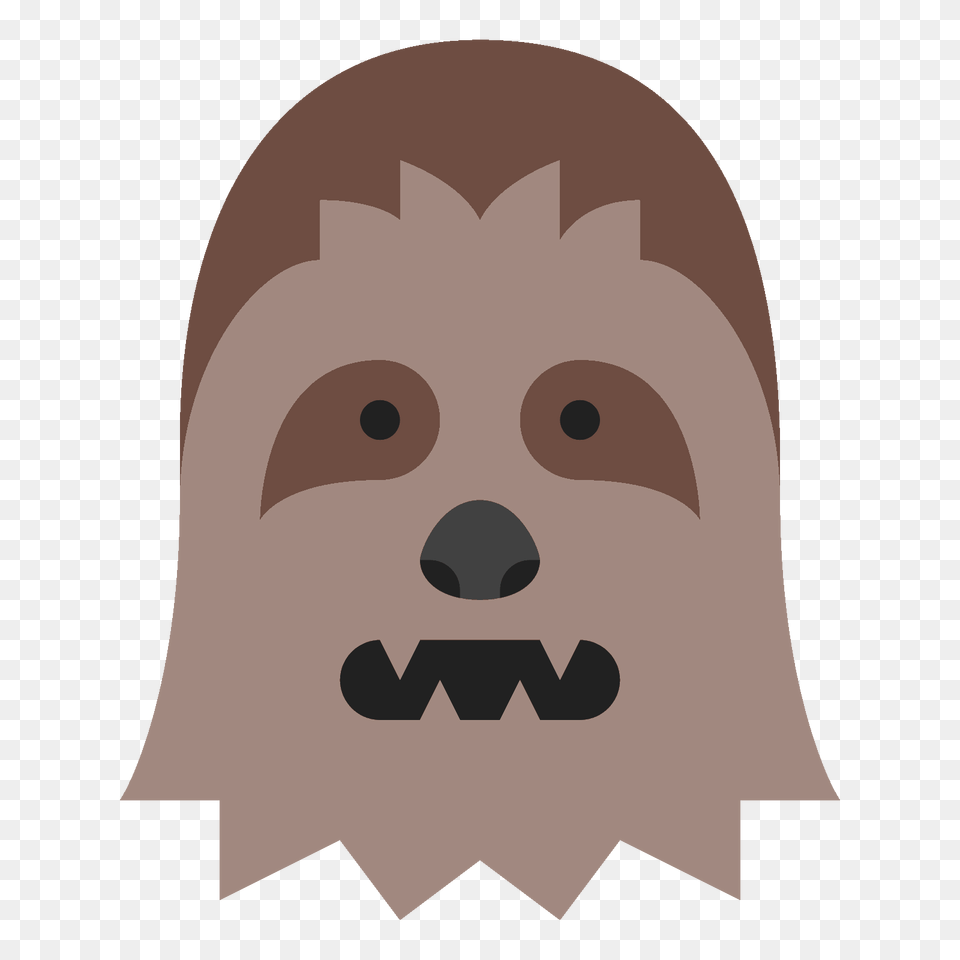 Chewbacca Icon, Face, Head, Person, Animal Png Image