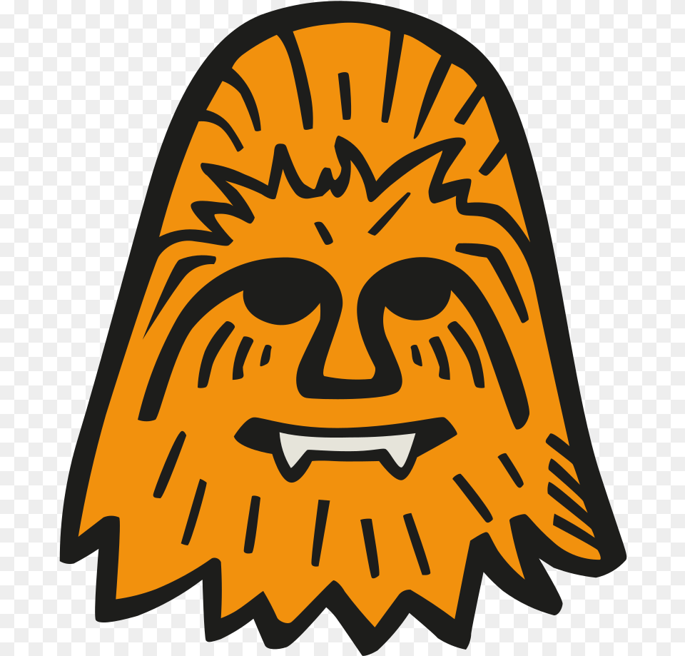 Chewbacca Icon Chewie Star Wars Icon, Logo, Head, Person Png