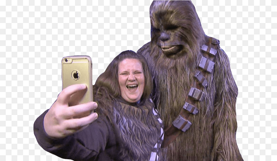 Chewbacca Mom Action Figure, Phone, Electronics, Adult, Person Png