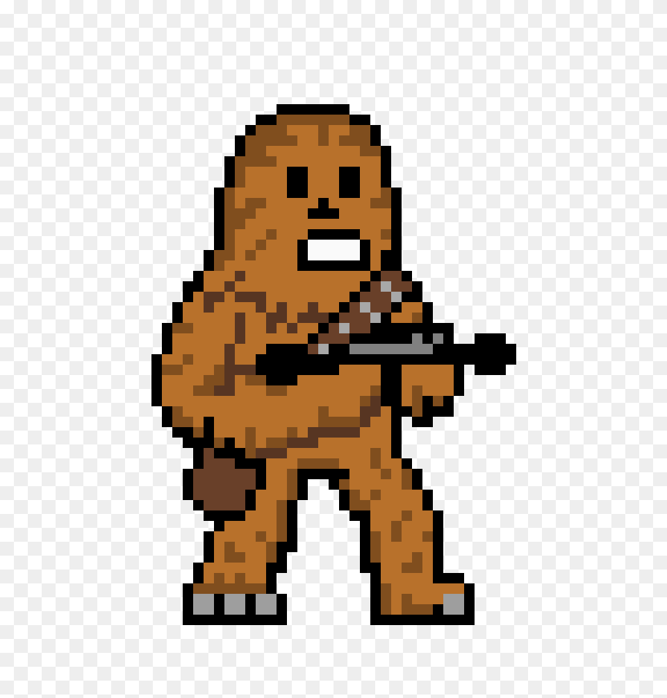 Chewbacca Pixel Art Maker, Musical Instrument, Qr Code Png