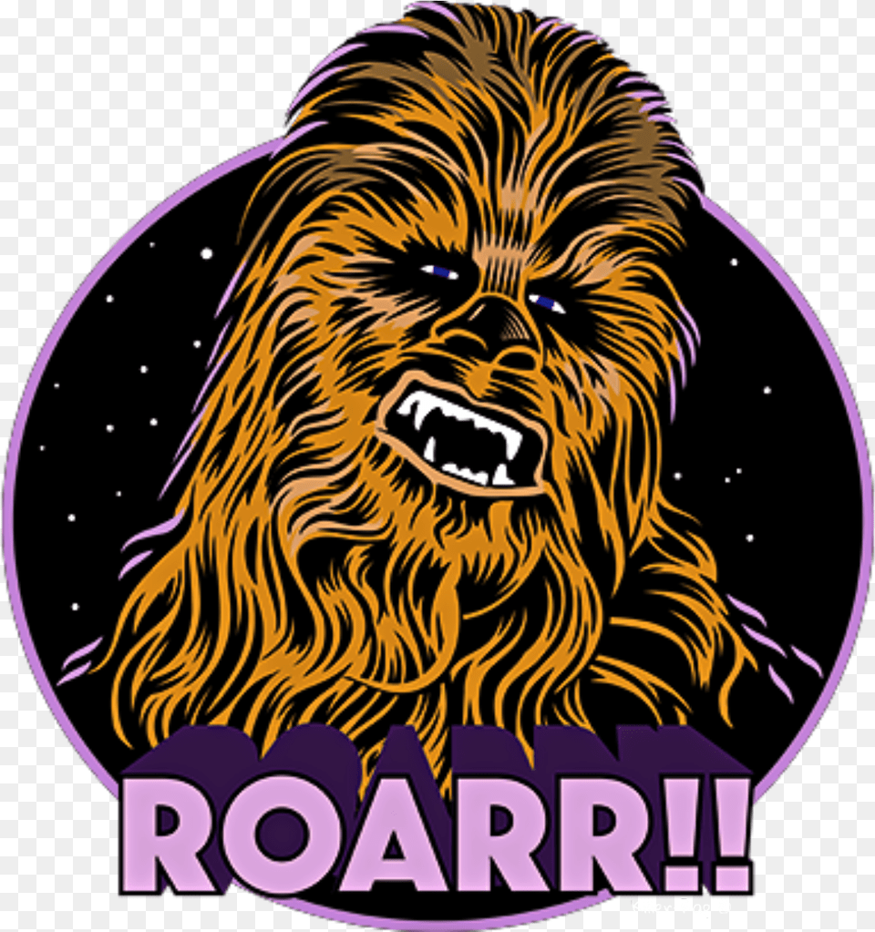 Chewbacca Rip Star Wars Sticker, Animal, Mammal, Tiger, Wildlife Png