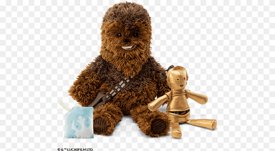 Chewbacca Scentsy Buddy C Star Wars Scentsy Buddy, Teddy Bear, Toy, Bronze, Plush Free Png Download