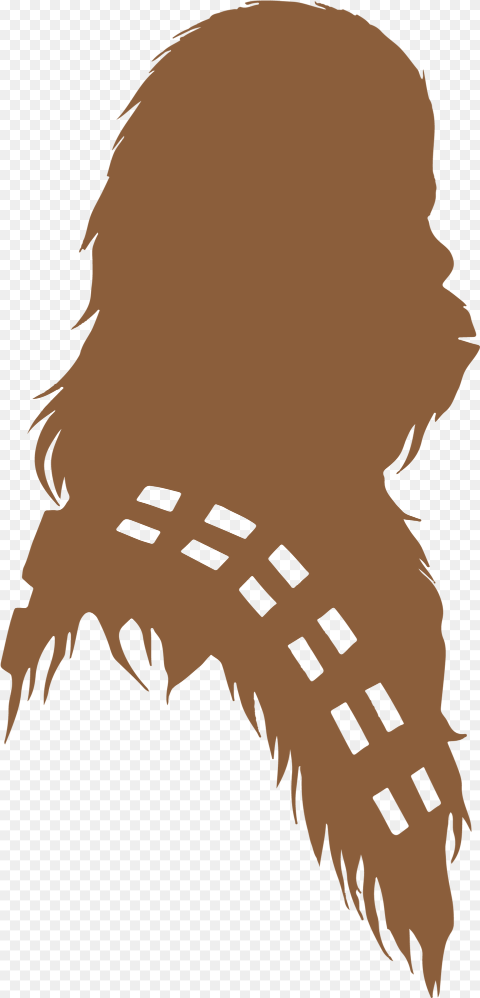 Chewbacca Silhouette Star Wars Svg Dxf Eps Cut File Cricut And Machines Star Wars Chewbacca Silhouette, Adult, Electronics, Female, Hardware Free Png