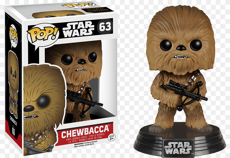 Chewbacca Star Wars Pop, Figurine, Baby, Person, Face Free Png