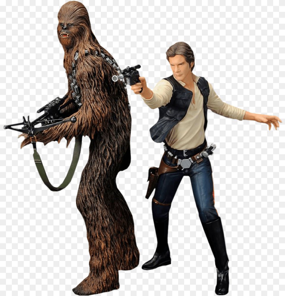 Chewbacca Statue, Adult, Person, Woman, Female Free Png Download