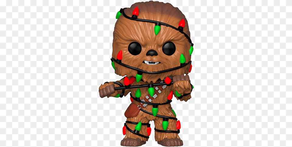 Chewbacca With Lights Pop Vinyl Figure Funko Star Wars Chewbacca Funko Christmas, Food, Sweets Free Transparent Png
