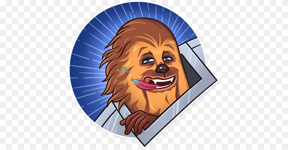 Chewbacca Wookiee Star Wars Sticker 9 Custom Decals Chewbacca, Body Part, Mouth, Person, Teeth Png