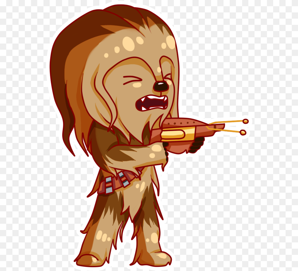 Chewie By Moukitsu Chewbacca Vector, Baby, Person, Head, Face Free Png