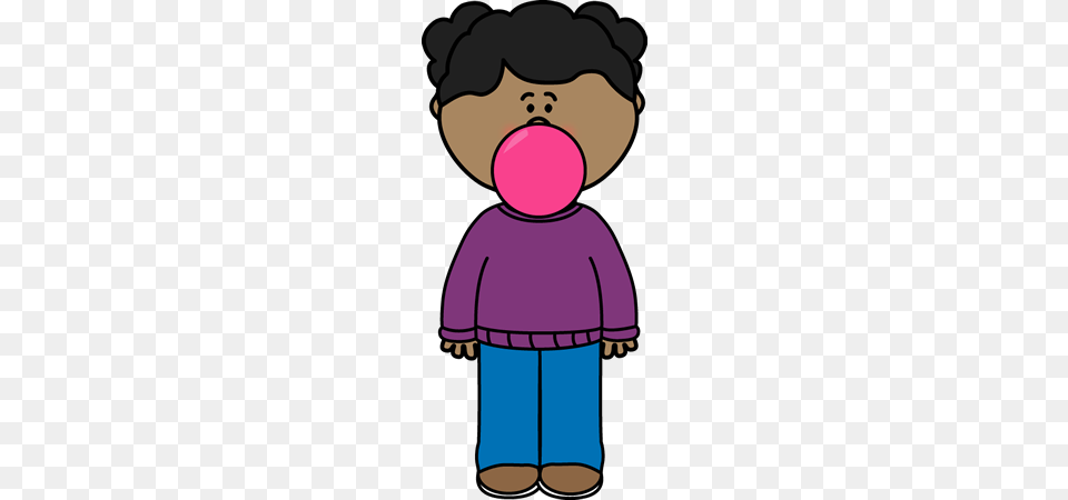 Chewing Gum Clipart Popped Bubble, Purple, Baby, Person Free Transparent Png