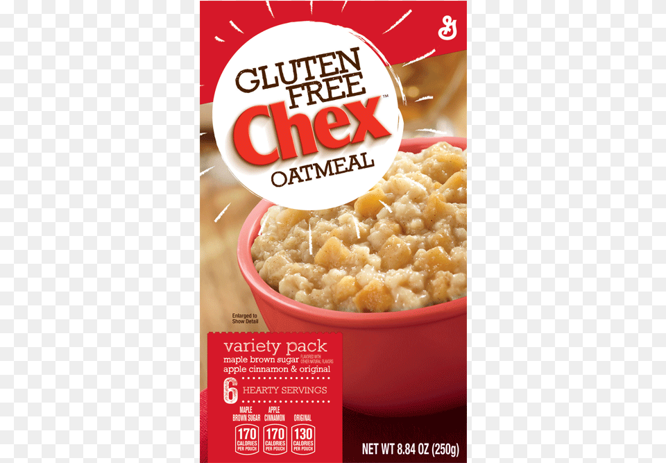 Chex Gluten Free Oatmeal Discontinued Chex Gluten Free Oatmeal Variety Pack 6 Pack, Breakfast, Food Png