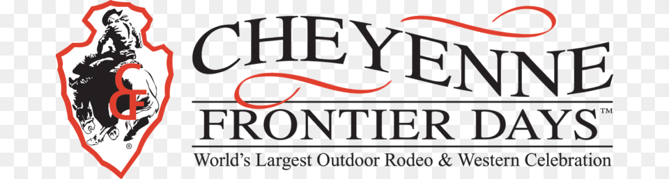 Cheyenne Frontier Days Received The Professional Rodeo Cheyenne Frontier Days Rodeo Logo, Person, Face, Head, Text Png