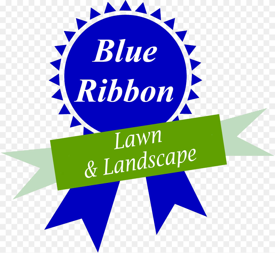 Cheyenne Lawn Care Blue Ribbon Lawn Amp Landscape Insta Balanced State, Logo, Business Card, Paper, Text Free Transparent Png