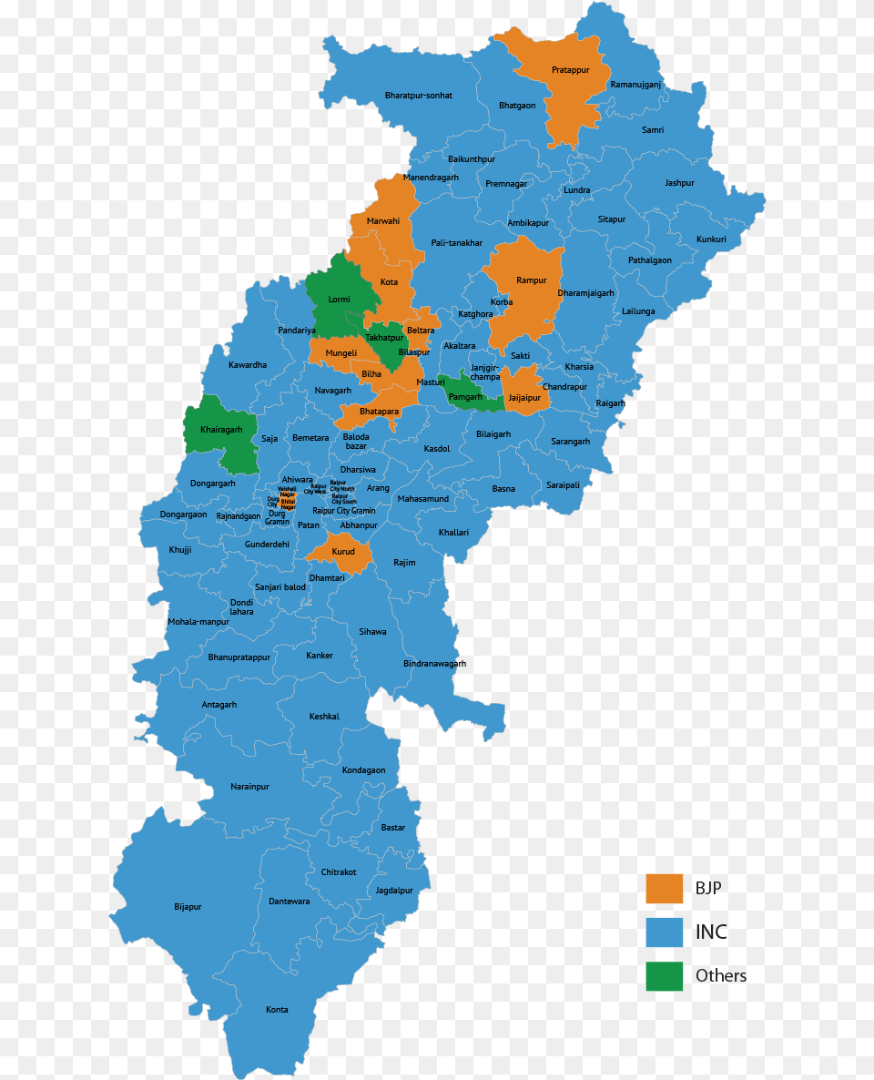 Chhattisgarh Election Results 2018, Chart, Map, Plot, Atlas Free Png Download