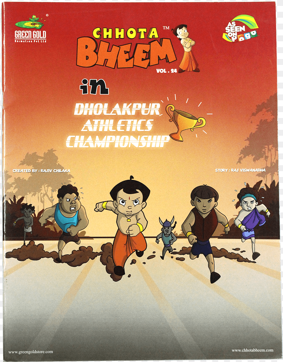 Chhota Bheem, Book, Comics, Publication, Baby Png
