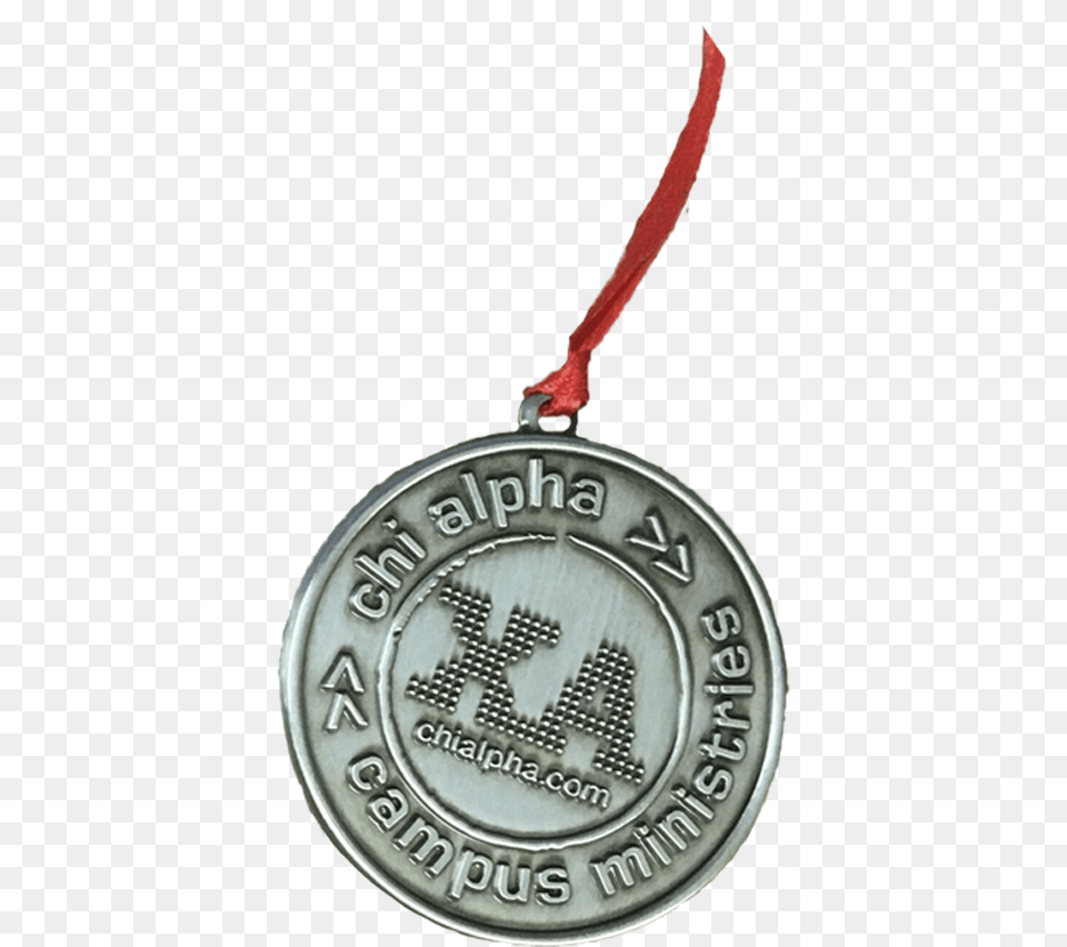 Chi Alpha Christmas Ornament Silver Medal, Accessories, Gold Free Png