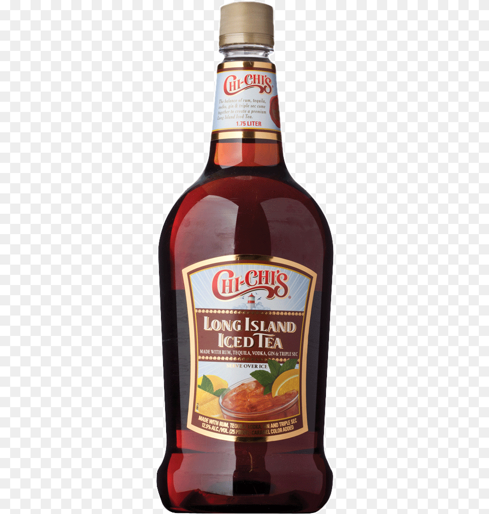 Chi Chi Iced Tea Chi Chis Long Island Iced Tea, Food, Ketchup, Bottle, Seasoning Free Png