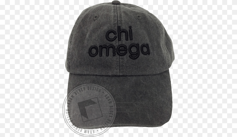 Chi Omega 3d Embroidered Hat Baseball Cap, Baseball Cap, Clothing, Hoodie, Knitwear Png