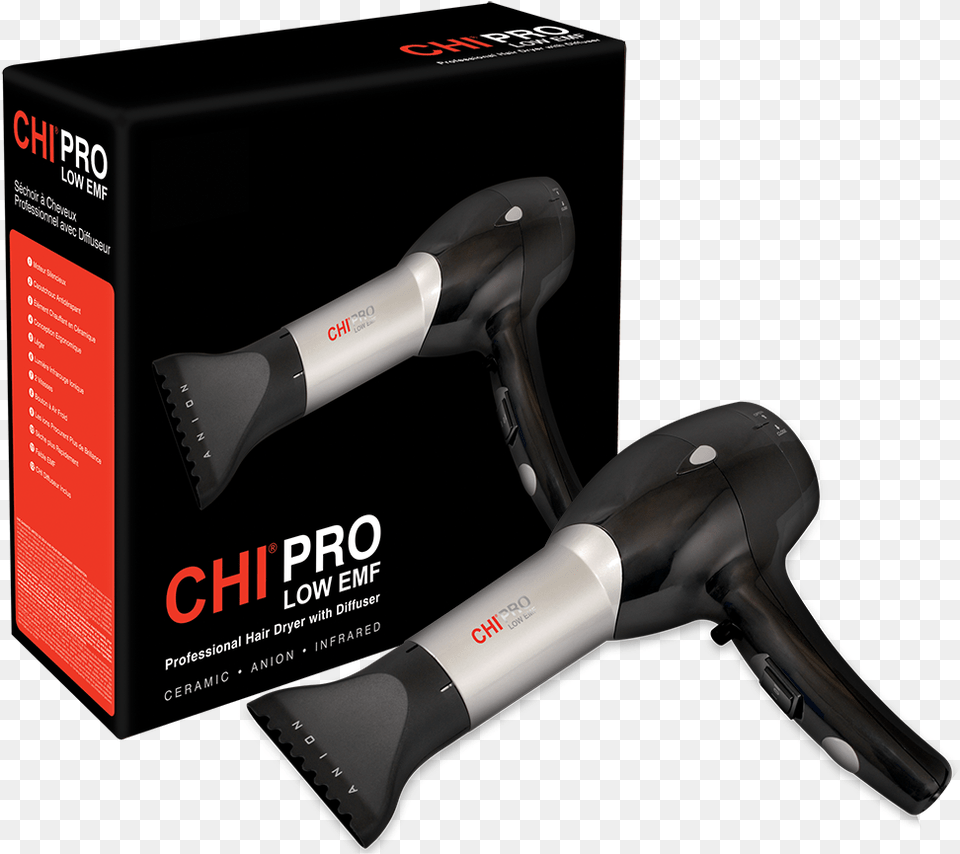 Chi Pro Hair Dryer, Appliance, Blow Dryer, Device, Electrical Device Png