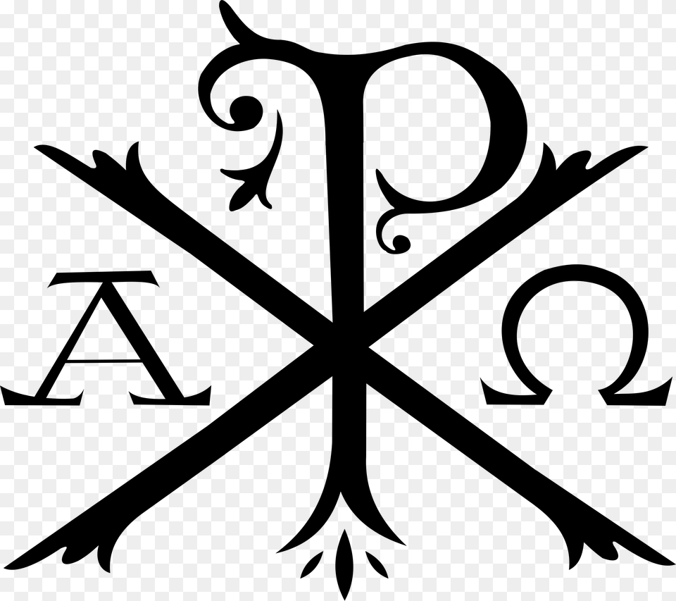 Chi Rho Alpha And Omega Christian Cross Symbol Chi Rho, Animal, Fish, Sea Life, Shark Free Png