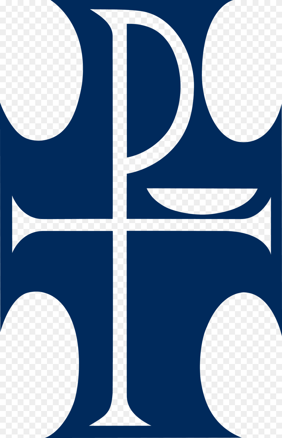 Chi Rho Cross Of The Lutheran Deaconess Association Christian Cross, Sword, Weapon Free Png