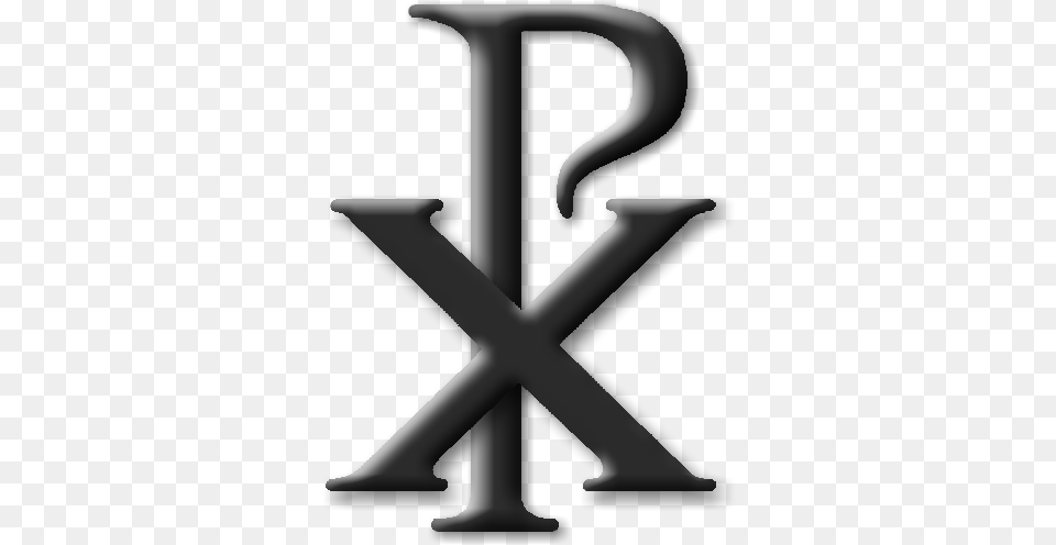 Chi Rho Labarum Catholic Symbols, Symbol, Text, Alphabet, Ampersand Png Image