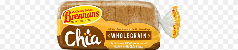 Chia Wholegrain Main Tor Brennans Chia Bread, Food Png Image