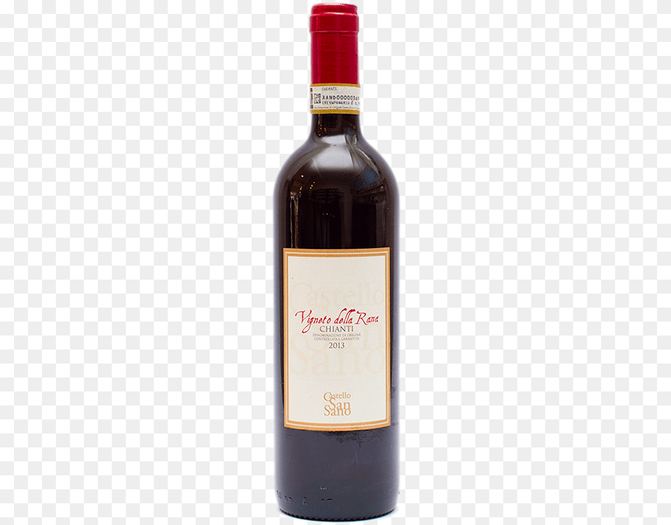 Chianti Fonte Della Rana Glass Bottle, Alcohol, Beverage, Liquor, Wine Png