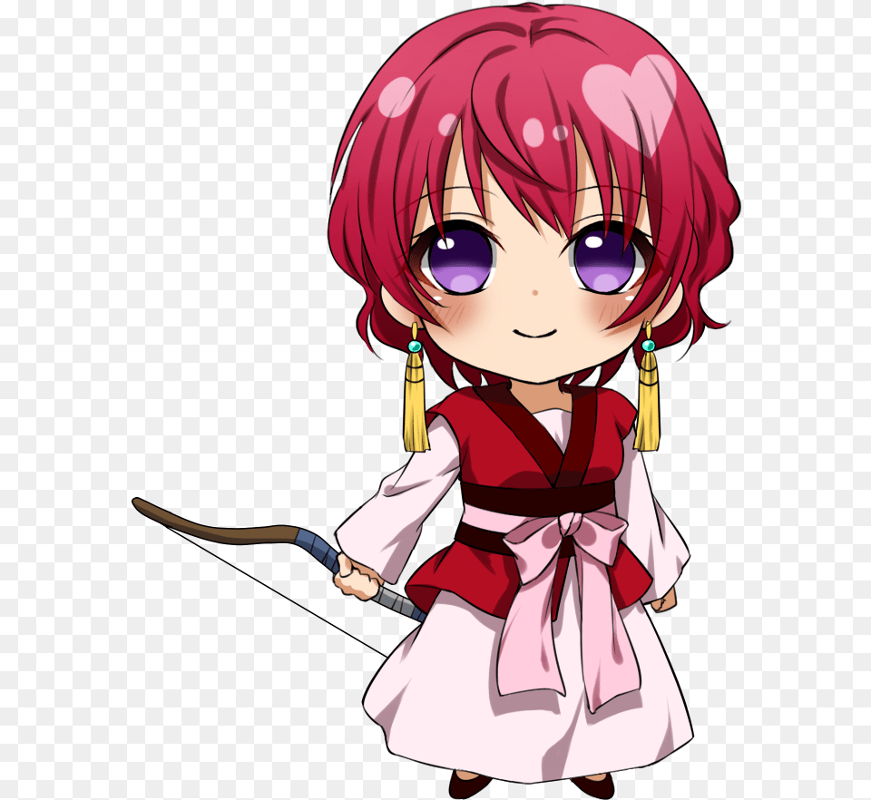 Chibi Anime Akatsuki No Yona, Book, Comics, Publication, Sword Png