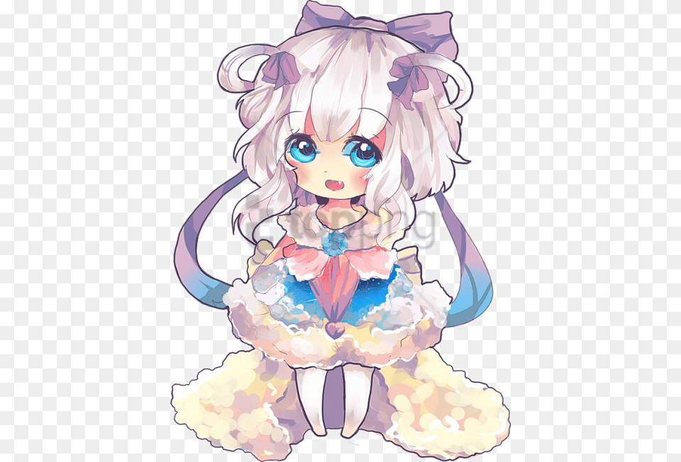 Chibi Anime Cute Image With Anime Chibi Cute, Publication, Book, Comics, Baby Free Transparent Png