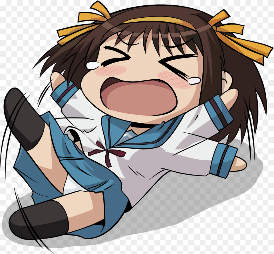 Chibi Anime Girl Crying, Book, Comics, Publication, Baby Png