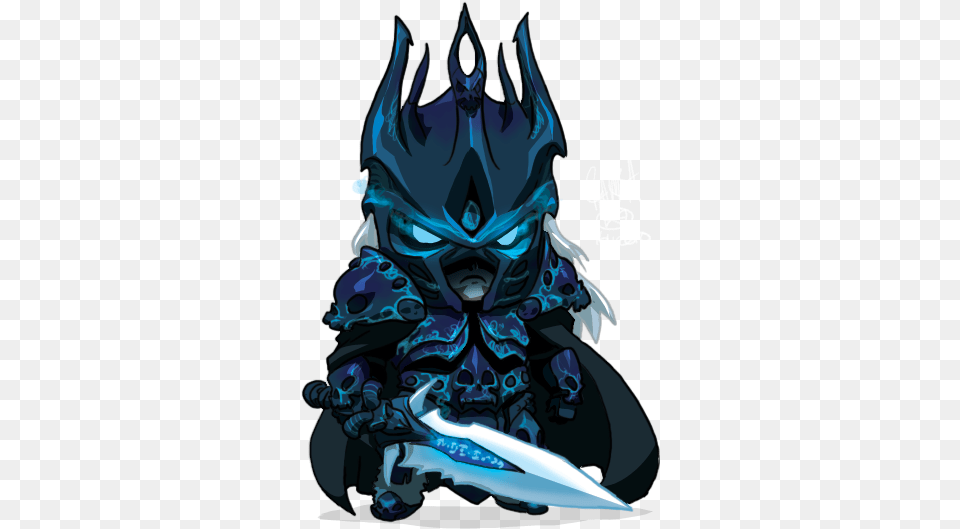 Chibi Arthas So Adorable Chibi World Of Warcraft, Adult, Female, Person, Woman Png Image