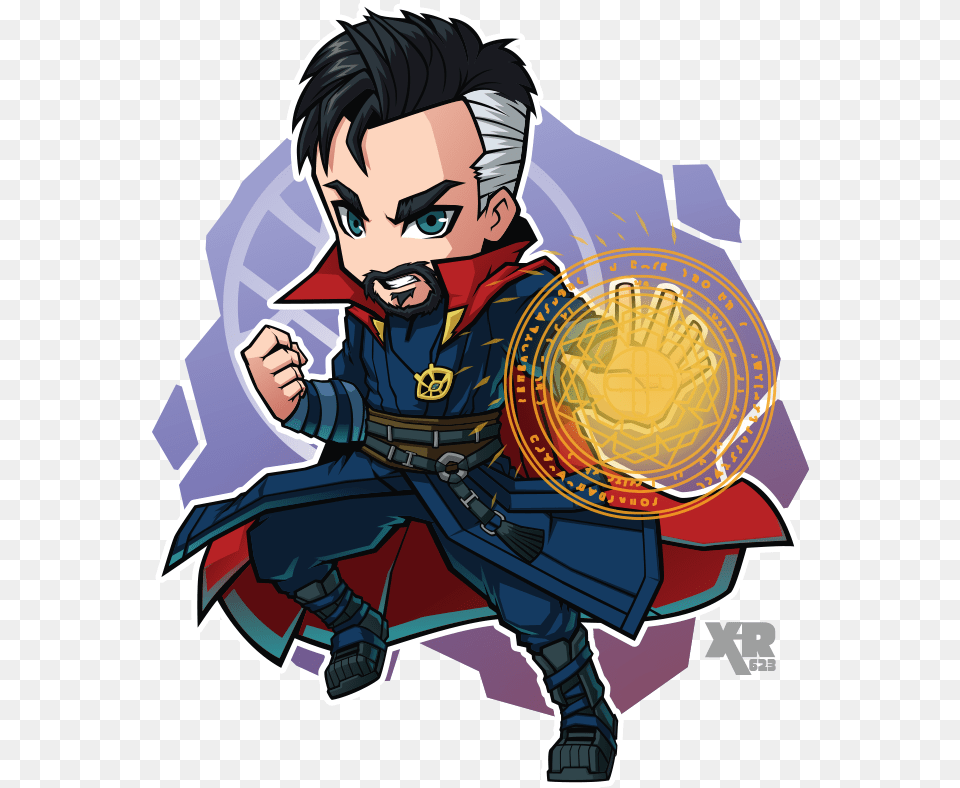 Chibi Avenger Doctor Strange, Adult, Male, Man, Person Png