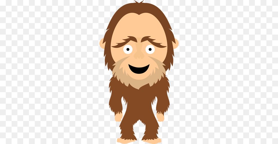 Chibi Big Foot Clipart Menagerie File Cutting, Baby, Person, Face, Head Free Png Download