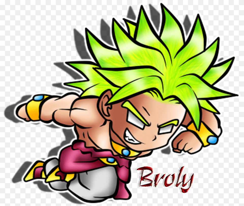 Chibi Broly, Book, Comics, Publication, Baby Free Png