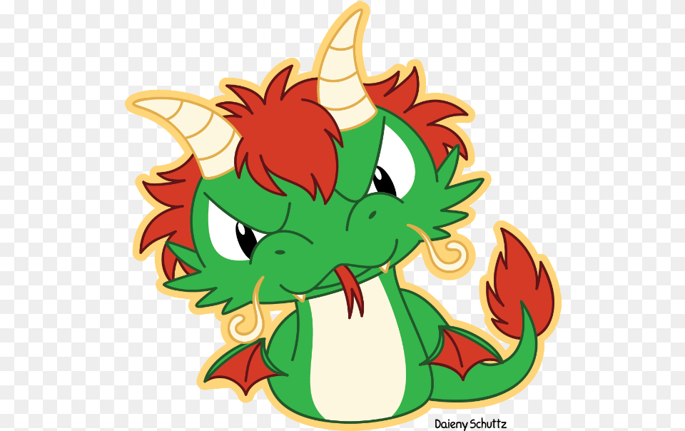 Chibi Chinese Dragon By Daieny Transparent Chinese Dragon Chibi, Baby, Person Free Png