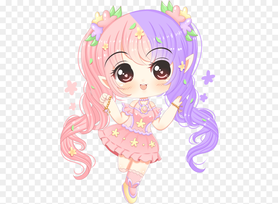 Chibi Clipart Chibi Anime Kawaii Chibi, Book, Comics, Publication, Baby Free Png