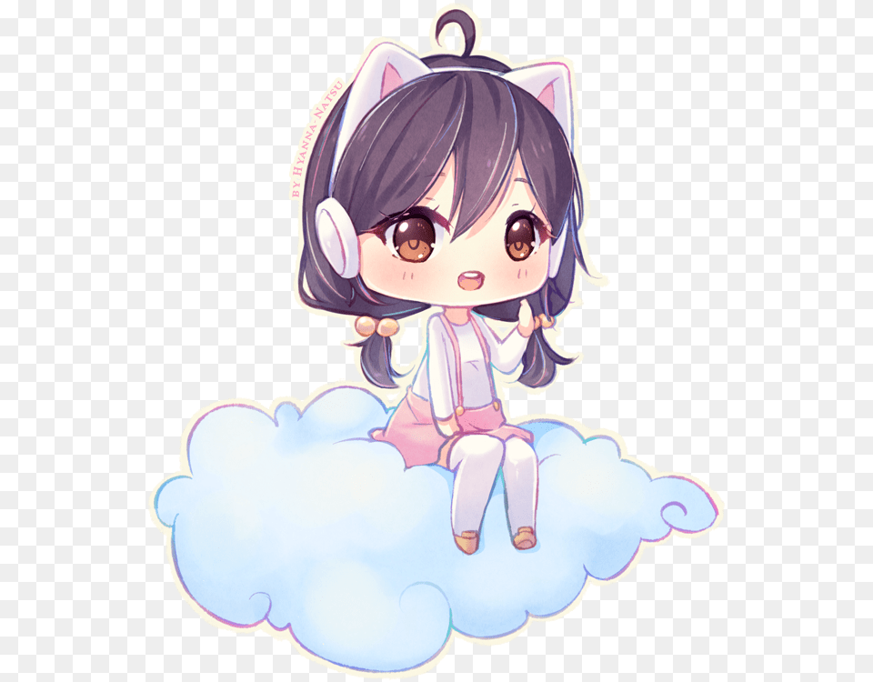 Chibi Cloud Girl, Book, Comics, Publication, Baby Png