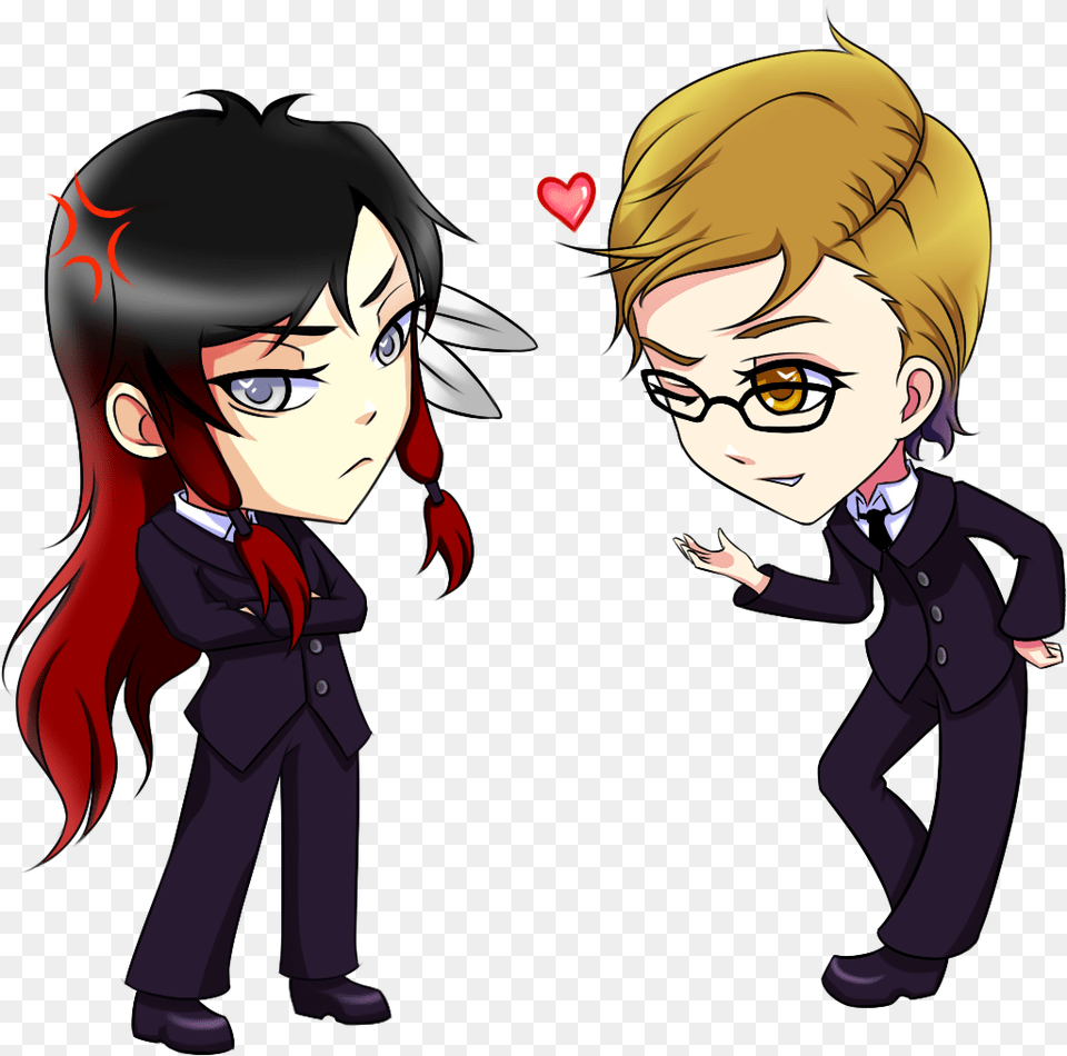 Chibi Couple, Publication, Book, Comics, Adult Free Png