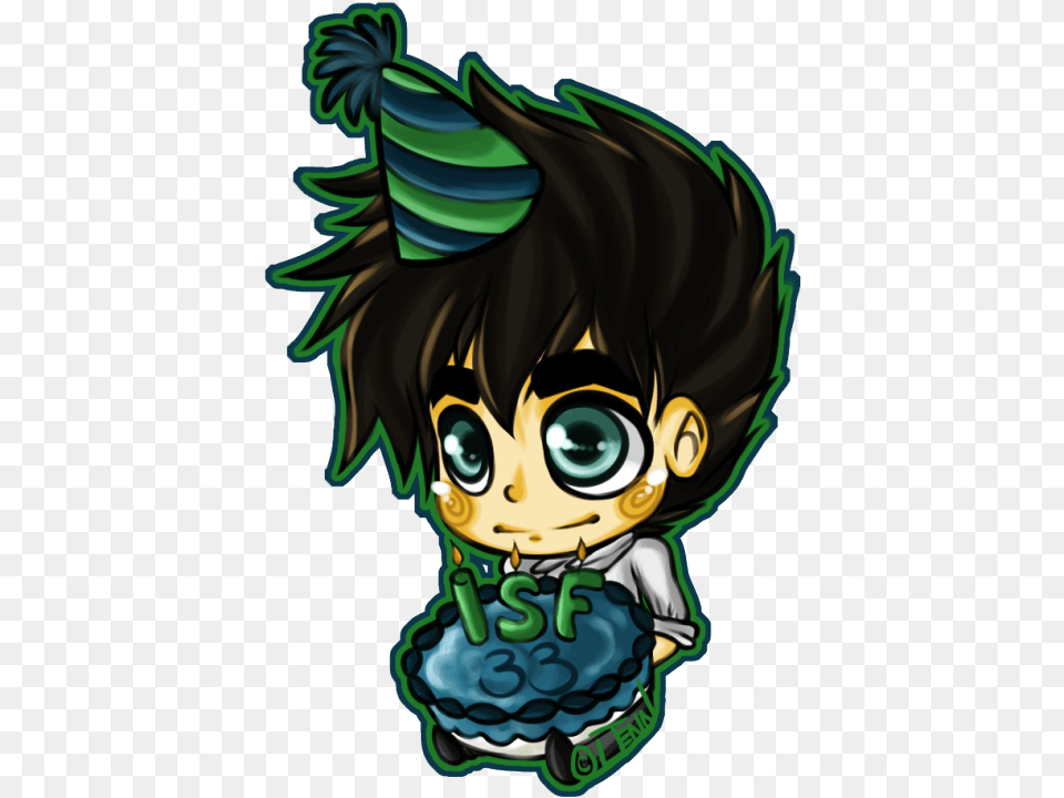 Chibi Damon Salvatore, Book, Comics, Publication, Baby Free Png Download