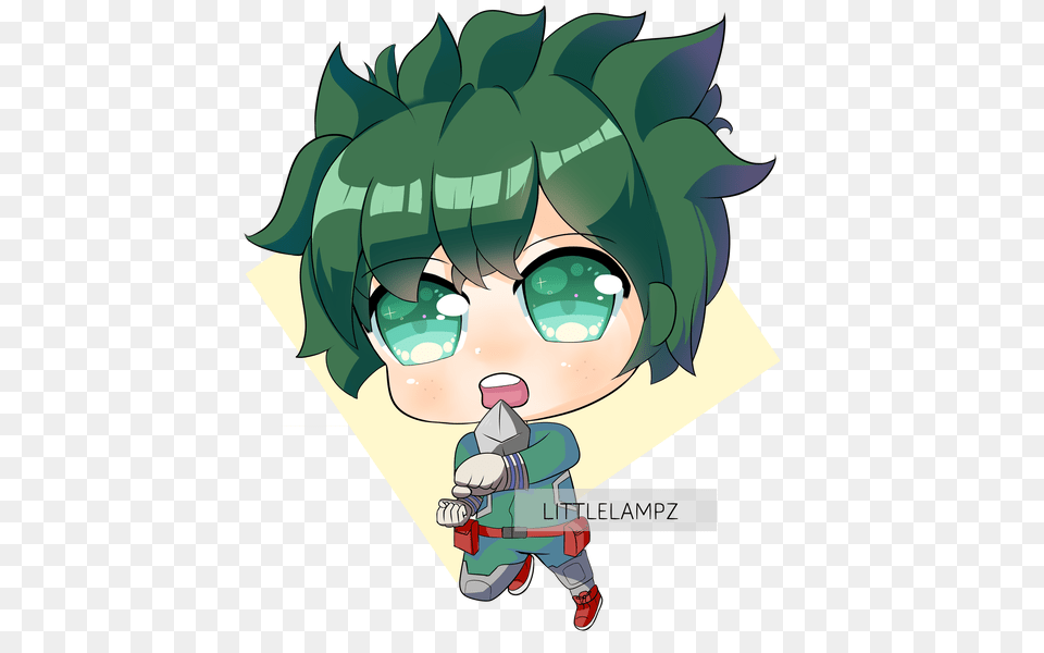 Chibi Deku, Book, Comics, Publication, Baby Free Png