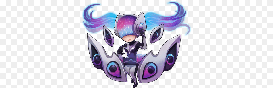 Chibi Dj Sona Ethereal By Rintheyordle Hd Wallpaper League Of Legends Chibi Dj Sona, Art, Graphics, Publication, Book Free Png