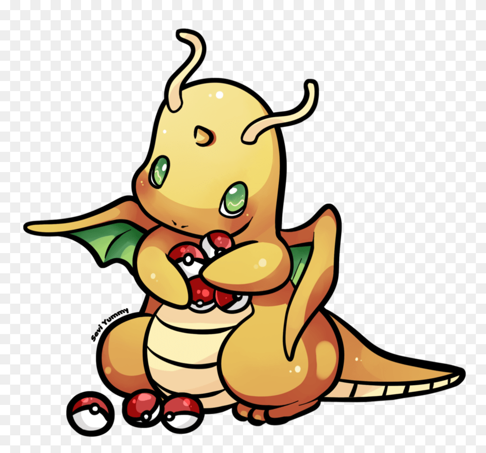 Chibi Dragonite, Art Free Png Download