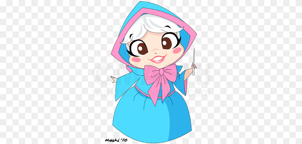 Chibi Fairy Godmother, Publication, Book, Comics, Person Png Image