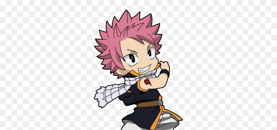 Chibi Fairy Tail Winter, Book, Comics, Publication, Baby Free Transparent Png