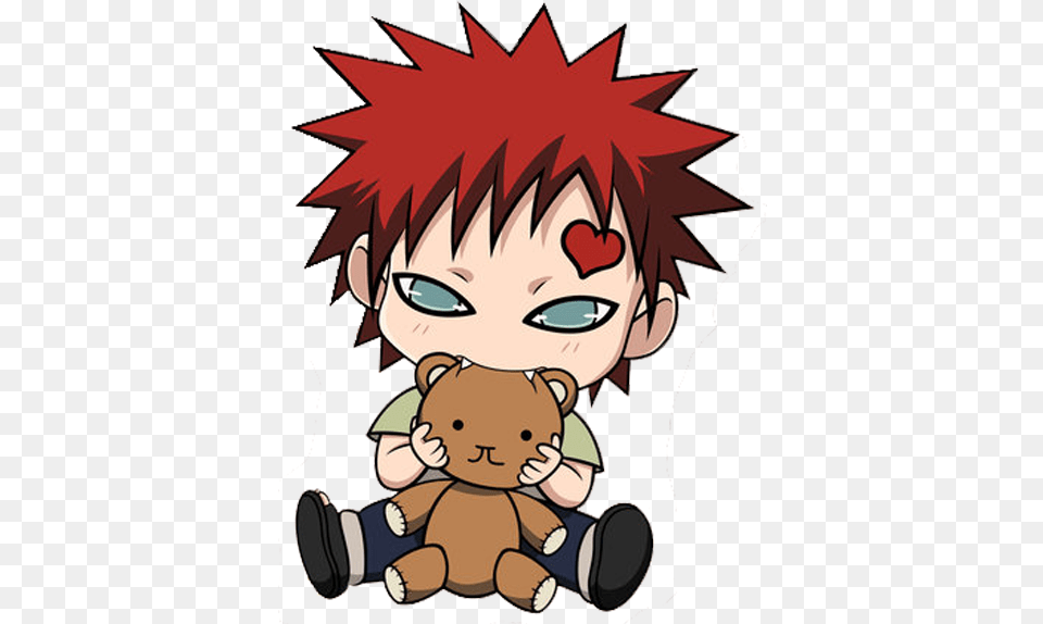 Chibi File Gaara Chibi, Book, Comics, Publication, Baby Free Png Download